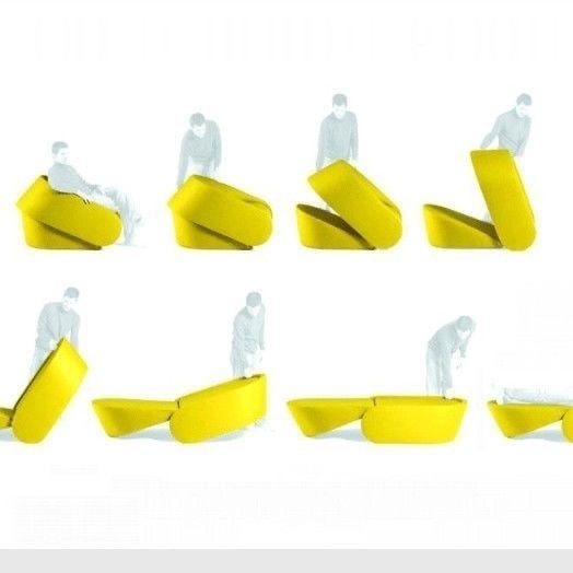 Space-Saving Folding Sofa Bed