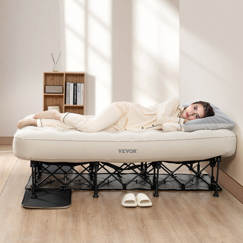 EZ-Bed (Full Size) Air Mattress with Frame & Rolling Case